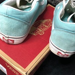 Mens Teal Vans